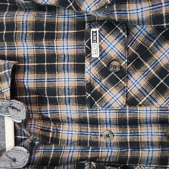 Men's Salty Crew keel flannel - Picture 3 of 7